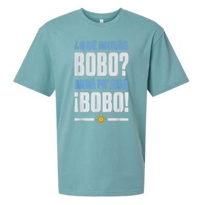 Qué Mirás Bobo, Andá Pa' Allá Sueded Cloud Jersey T-Shirt