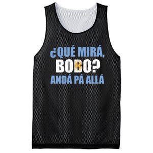 Qué Miras Bobo Qué Mira Bobo Andá Pa' Allá Mesh Reversible Basketball Jersey Tank