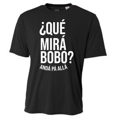 Qué Miras Bobo Qué Mira Bobo Argentina Cooling Performance Crew T-Shirt