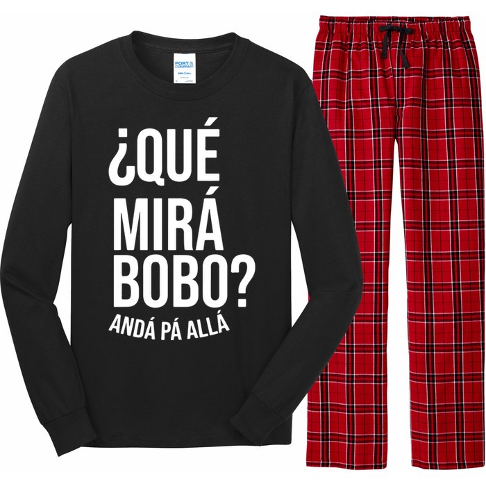 Qué Miras Bobo Qué Mira Bobo Argentina Long Sleeve Pajama Set