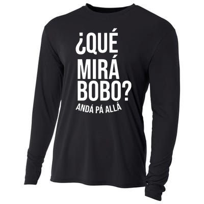 Qué Miras Bobo Qué Mira Bobo Argentina Cooling Performance Long Sleeve Crew