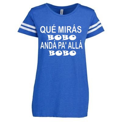 Qué Mirás Bobo, Andá Pa' Allá Funny Speech Argentina Meme Enza Ladies Jersey Football T-Shirt