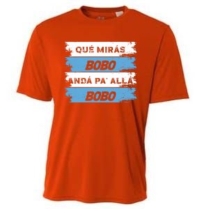 Qué Mirás Bobo, Andá Pa' Allá Funny Speech Cooling Performance Crew T-Shirt