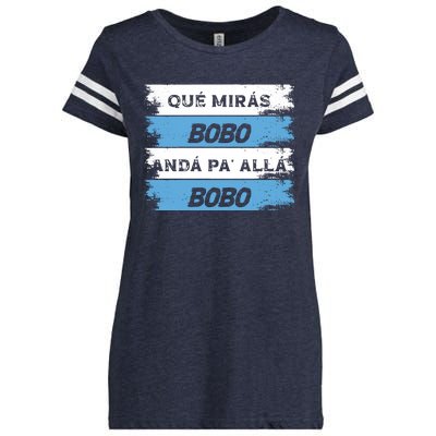 Qué Mirás Bobo, Andá Pa' Allá Funny Speech Enza Ladies Jersey Football T-Shirt