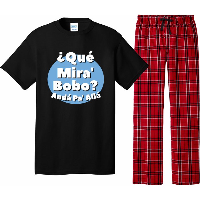 Qué Miras Bobo Qué Mira Bobo? Andá Pa' Allá | Meme Pajama Set