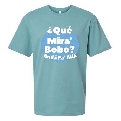 Qué Miras Bobo Qué Mira Bobo? Andá Pa' Allá | Meme Sueded Cloud Jersey T-Shirt