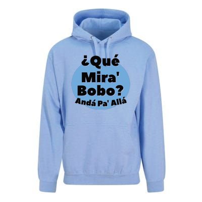 Qué Miras Bobo Qué Mira Bobo? Andá Pa' Allá | Meme Unisex Surf Hoodie