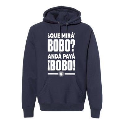 Que Mira Bobo Argentina Gift Champion 2022 World Soccer Premium Hoodie