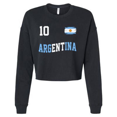 QUI MIRA BOBO, ANDA PA' ALLA BOBO! VIRAL MEME 10 ARGENTINA Cropped Pullover Crew