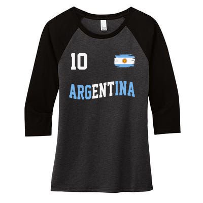 QUI MIRA BOBO, ANDA PA' ALLA BOBO! VIRAL MEME 10 ARGENTINA Women's Tri-Blend 3/4-Sleeve Raglan Shirt