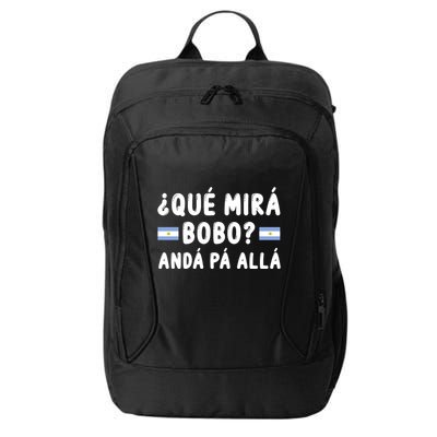 Qué Mira Bobo Qué Miras Bobo Argentina Soccer City Backpack