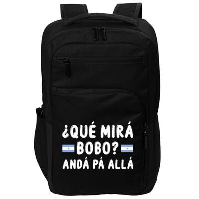 Qué Mira Bobo Qué Miras Bobo Argentina Soccer Impact Tech Backpack