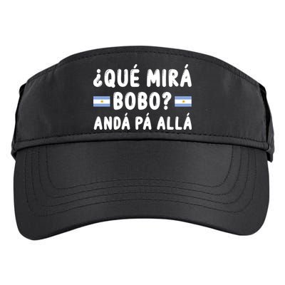 Qué Mira Bobo Qué Miras Bobo Argentina Soccer Adult Drive Performance Visor
