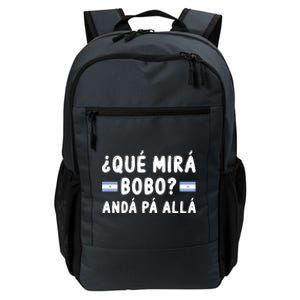 Qué Mira Bobo Qué Miras Bobo Argentina Soccer Daily Commute Backpack