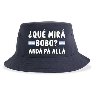 Qué Mira Bobo Qué Miras Bobo Argentina Soccer Sustainable Bucket Hat