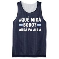 Qué Mira Bobo Qué Miras Bobo Argentina Soccer Mesh Reversible Basketball Jersey Tank