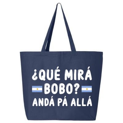 Qué Mira Bobo Qué Miras Bobo Argentina Soccer 25L Jumbo Tote