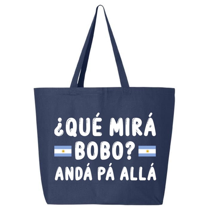 Qué Mira Bobo Qué Miras Bobo Argentina Soccer 25L Jumbo Tote