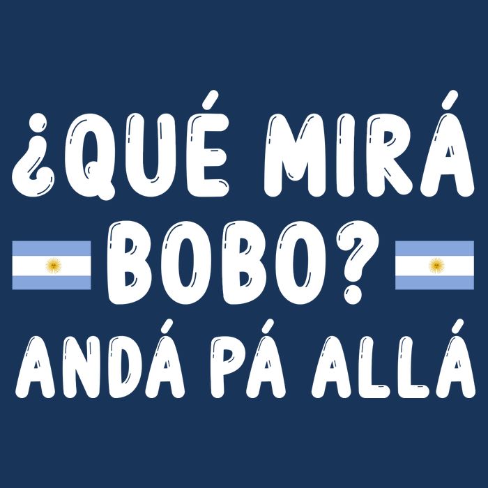 Qué Mira Bobo Qué Miras Bobo Argentina Soccer 25L Jumbo Tote