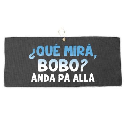 Qué Miras Bobo Argentina Qué Mira Bobo Trending Large Microfiber Waffle Golf Towel