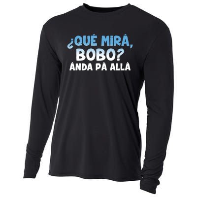 Qué Miras Bobo Argentina Qué Mira Bobo Trending Cooling Performance Long Sleeve Crew