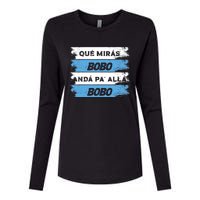 Qué Miras Bobo Qué Mira Bobo Womens Cotton Relaxed Long Sleeve T-Shirt