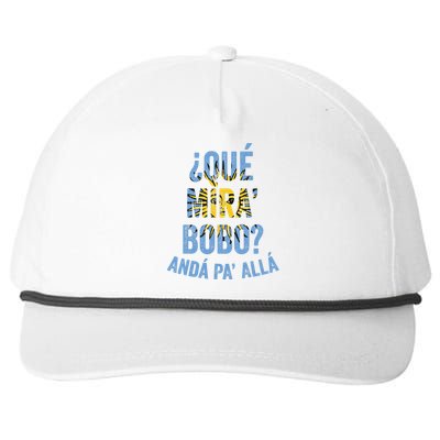 Qué Miras Bobo, Qué Mira Bobo Costume Snapback Five-Panel Rope Hat