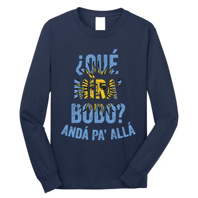 Qué Miras Bobo, Qué Mira Bobo Costume Long Sleeve Shirt