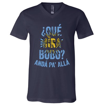 Qué Miras Bobo, Qué Mira Bobo Costume V-Neck T-Shirt