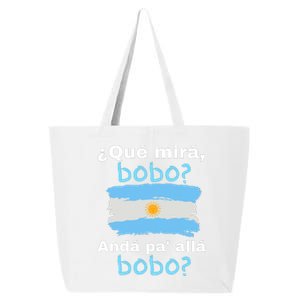 Qué Miras Bobo, Qué Mira Bobo Andá Pa' Allá Funny Flag 25L Jumbo Tote