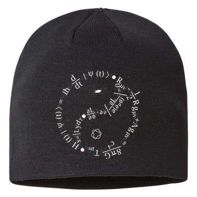 Quantum Mechanics Formula String Theory Maths Universe Sustainable Beanie