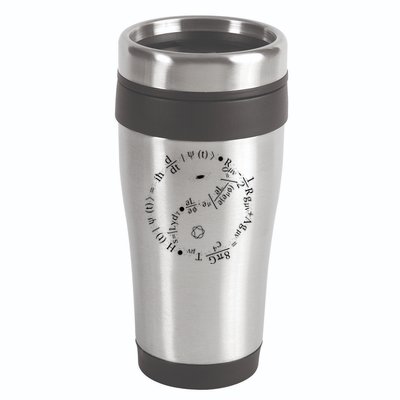 Quantum Mechanics Formula String Theory Maths Universe 16oz Travel Tumbler