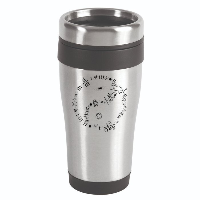 Quantum Mechanics Formula String Theory Maths Universe 16oz Travel Tumbler