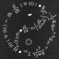 Quantum Mechanics Formula String Theory Maths Universe 25L Jumbo Tote