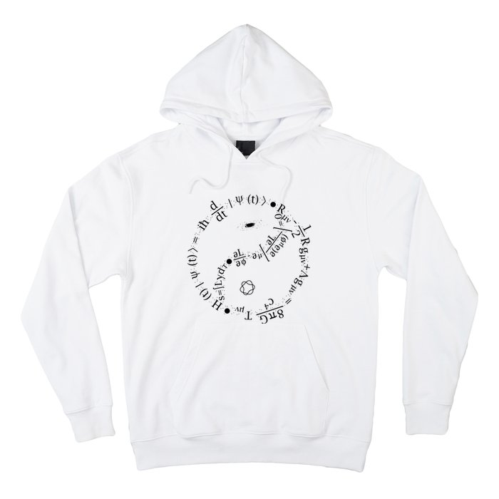 Quantum Mechanics Formula String Theory Maths Universe Hoodie