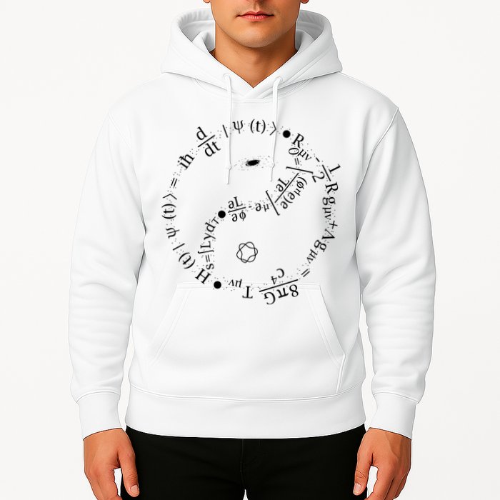 Quantum Mechanics Formula String Theory Maths Universe Hoodie