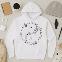 Quantum Mechanics Formula String Theory Maths Universe Hoodie