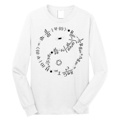 Quantum Mechanics Formula String Theory Maths Universe Long Sleeve Shirt