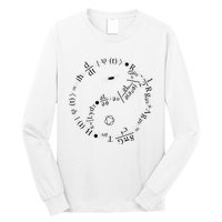 Quantum Mechanics Formula String Theory Maths Universe Long Sleeve Shirt