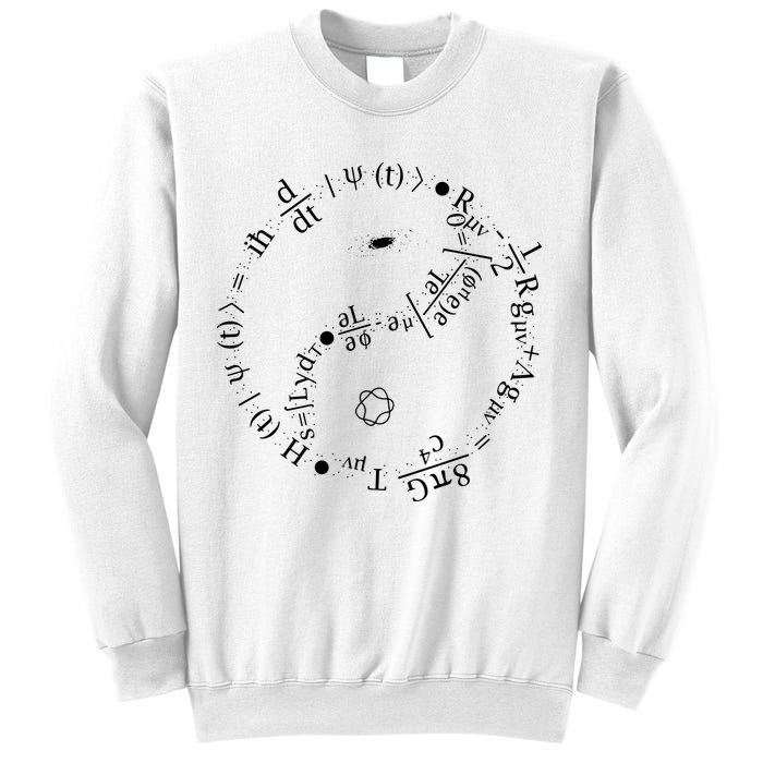 Quantum Mechanics Formula String Theory Maths Universe Sweatshirt