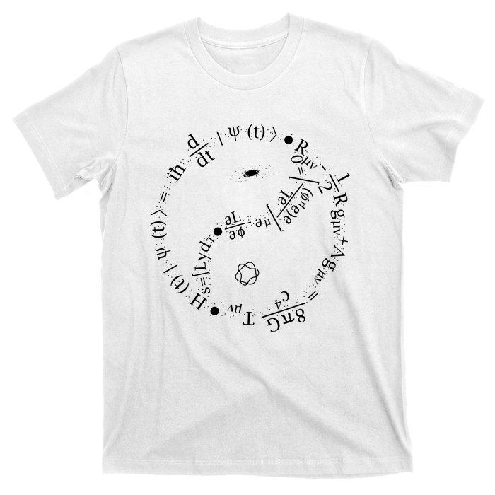 Quantum Mechanics Formula String Theory Maths Universe T-Shirt