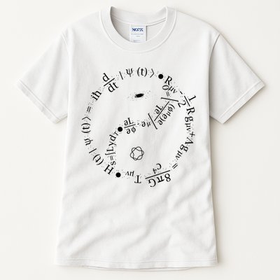 Quantum Mechanics Formula String Theory Maths Universe Tall T-Shirt