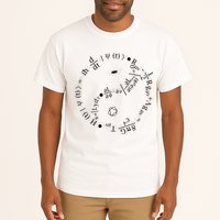 Quantum Mechanics Formula String Theory Maths Universe Tall T-Shirt