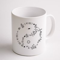 Quantum Mechanics Formula String Theory Maths Universe Mug