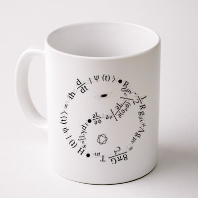 Quantum Mechanics Formula String Theory Maths Universe Coffee Mug