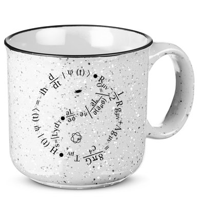 Quantum Mechanics Formula String Theory Maths Universe 15oz Campfire Ceramic Mug