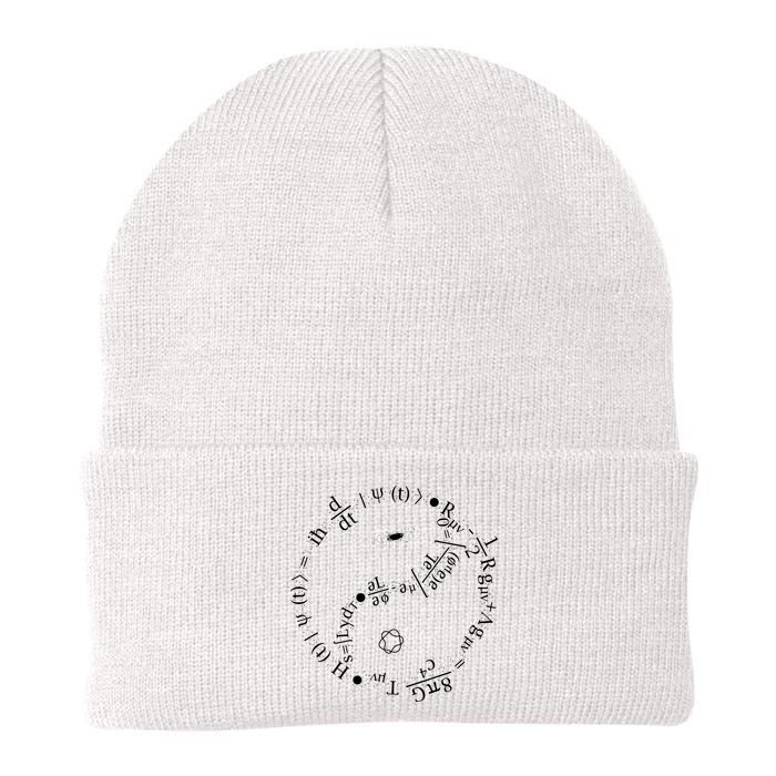 Quantum Mechanics Formula String Theory Maths Universe Beanie