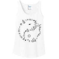 Quantum Mechanics Formula String Theory Maths Universe Ladies Essential Tank