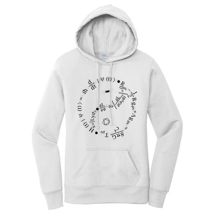 Quantum Mechanics Formula String Theory Maths Universe Women's Pullover Hoodie