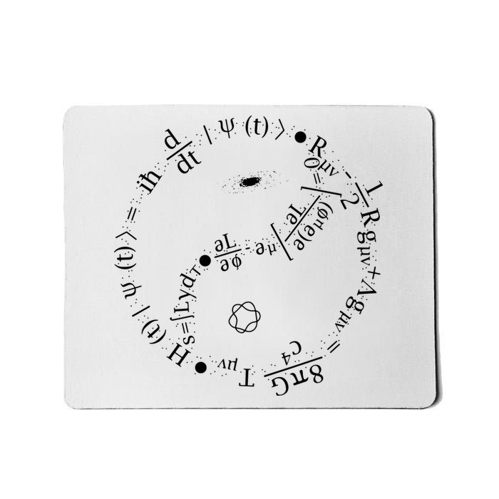 Quantum Mechanics Formula String Theory Maths Universe Mousepad